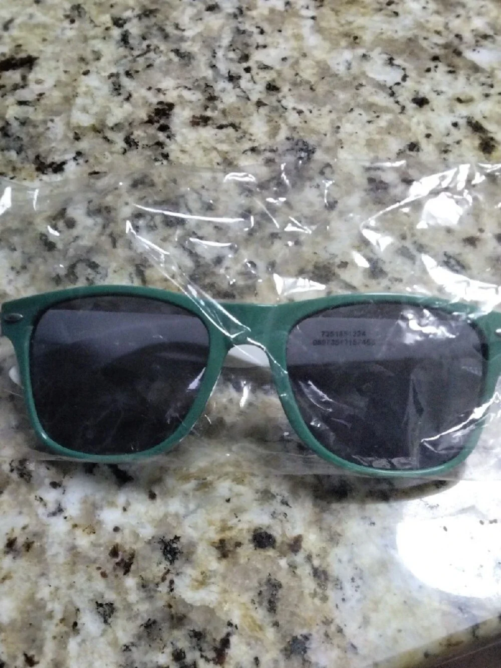 RARE CROWN ROYAL Green Framed Sunglasses with Gradient Lenses UNISEX